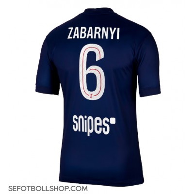 Billiga Paris Saint-Germain Illia Zabarnyi #6 Hemma fotbollskläder 2025-26 Kortärmad Billiga Paris Saint-Germain Illia Zabarnyi #6 Hemma fotbollskläder 2025-26 Kortärmad